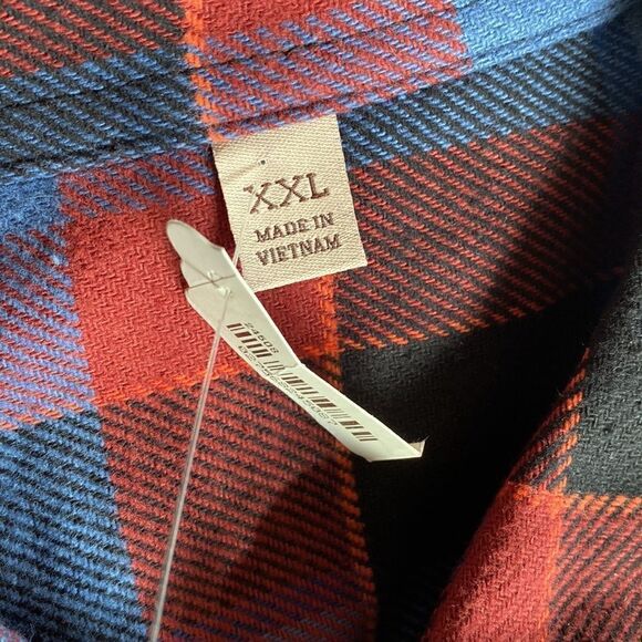 NWT 100% Cotton Plaid Shirt / Shacket - Picture 7 of 7